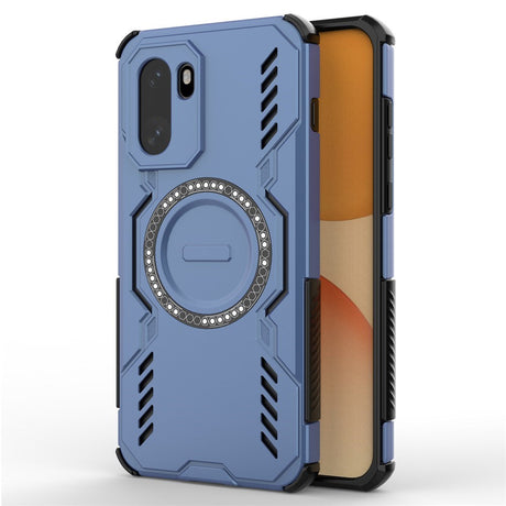 EIDERWOOD OnePlus 15R Craftsman Case with Heat Dissipation - MagSafe Compatible - Blue