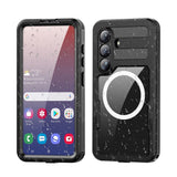 Samsung Galaxy S26 Redpebber Waterproof Hybrid Plastic Case – MagSafe Compatible – Black