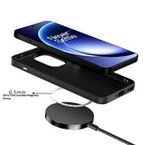 OnePlus 15R EIDERWOOD Magnetic Carbon Case - MagSafe Compatible - Black / Red