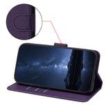 Xiaomi 17 Ultra EIDERWOOD Faux Leather Flip Case with Card Holder & Stand Function - Purple
