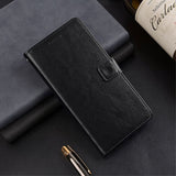 Nokia X30 Leather Flip Case w. Wallet - Black