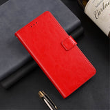 Nokia X30 Leather Flip Case w. Wallet - Red