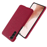 Samsung Galaxy S23 Fabric Plastic Case - Red