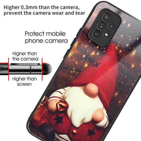 Samsung Galaxy A53 (5G) Christmas Case w. Back Glass - Christmas Elf