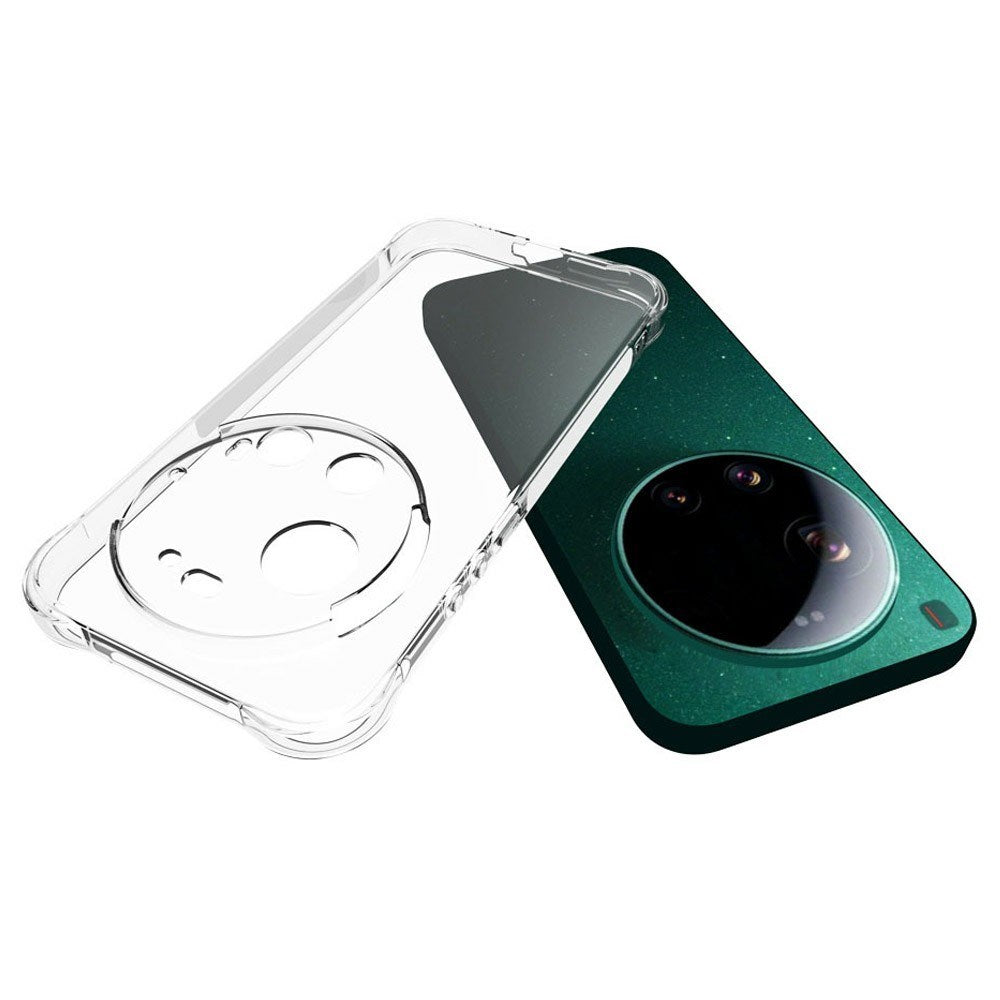 Xiaomi 17 Ultra EIDERWOOD Flexible Plastic Case with Reinforced Corners - Transparent