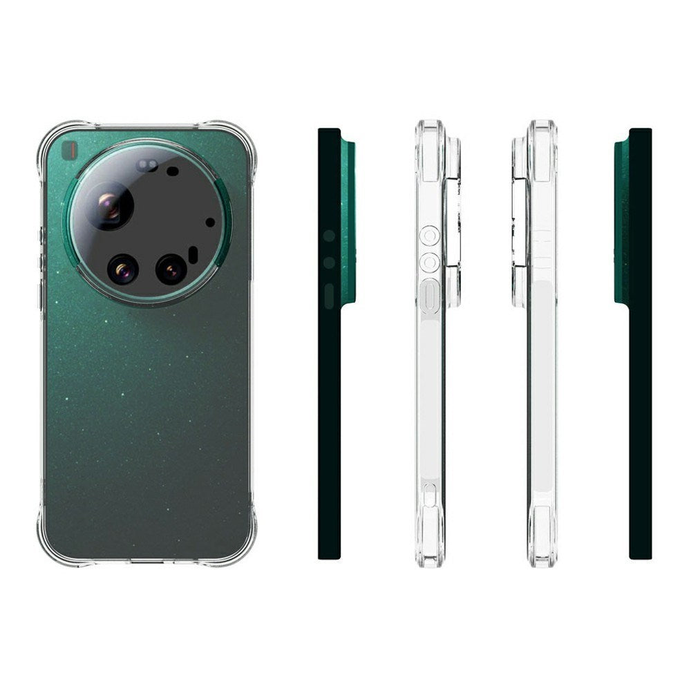 Xiaomi 17 Ultra EIDERWOOD Flexible Plastic Case with Reinforced Corners - Transparent