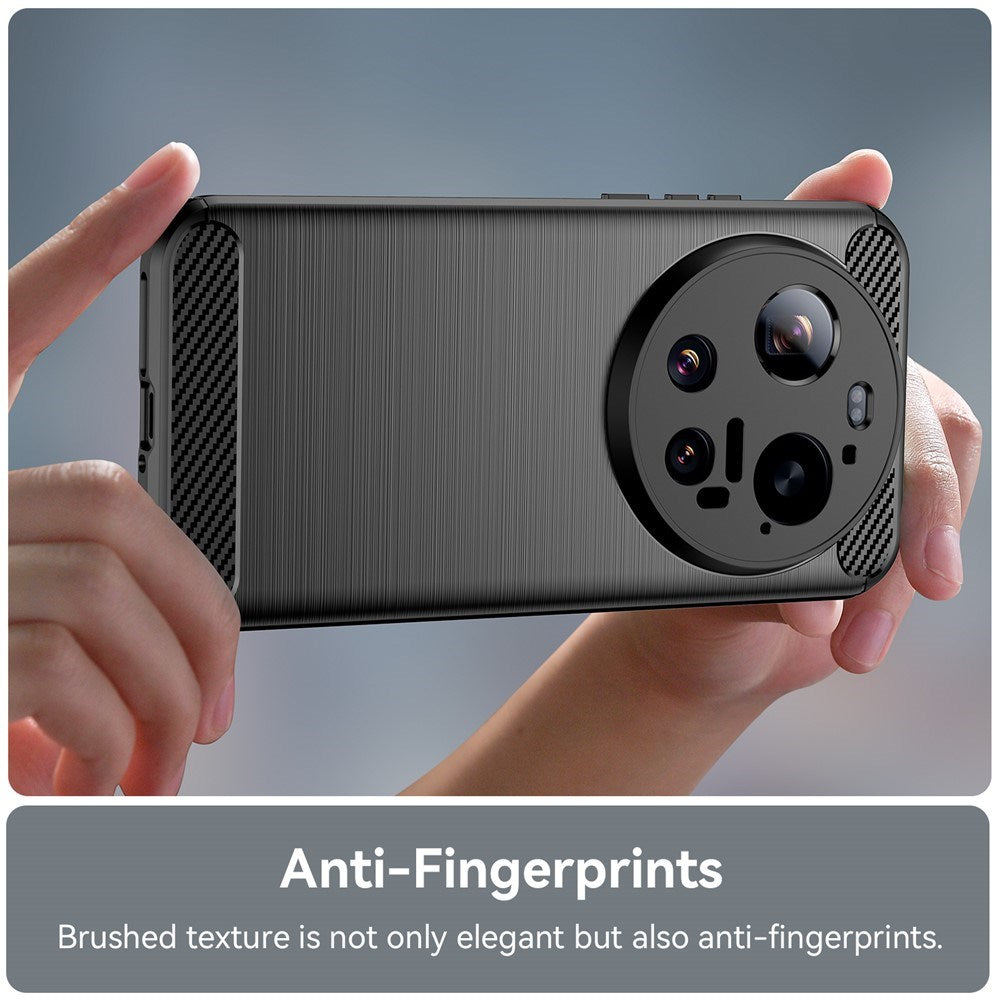 Xiaomi 17 Ultra EIDERWOOD Brushed Carbon Case - Black