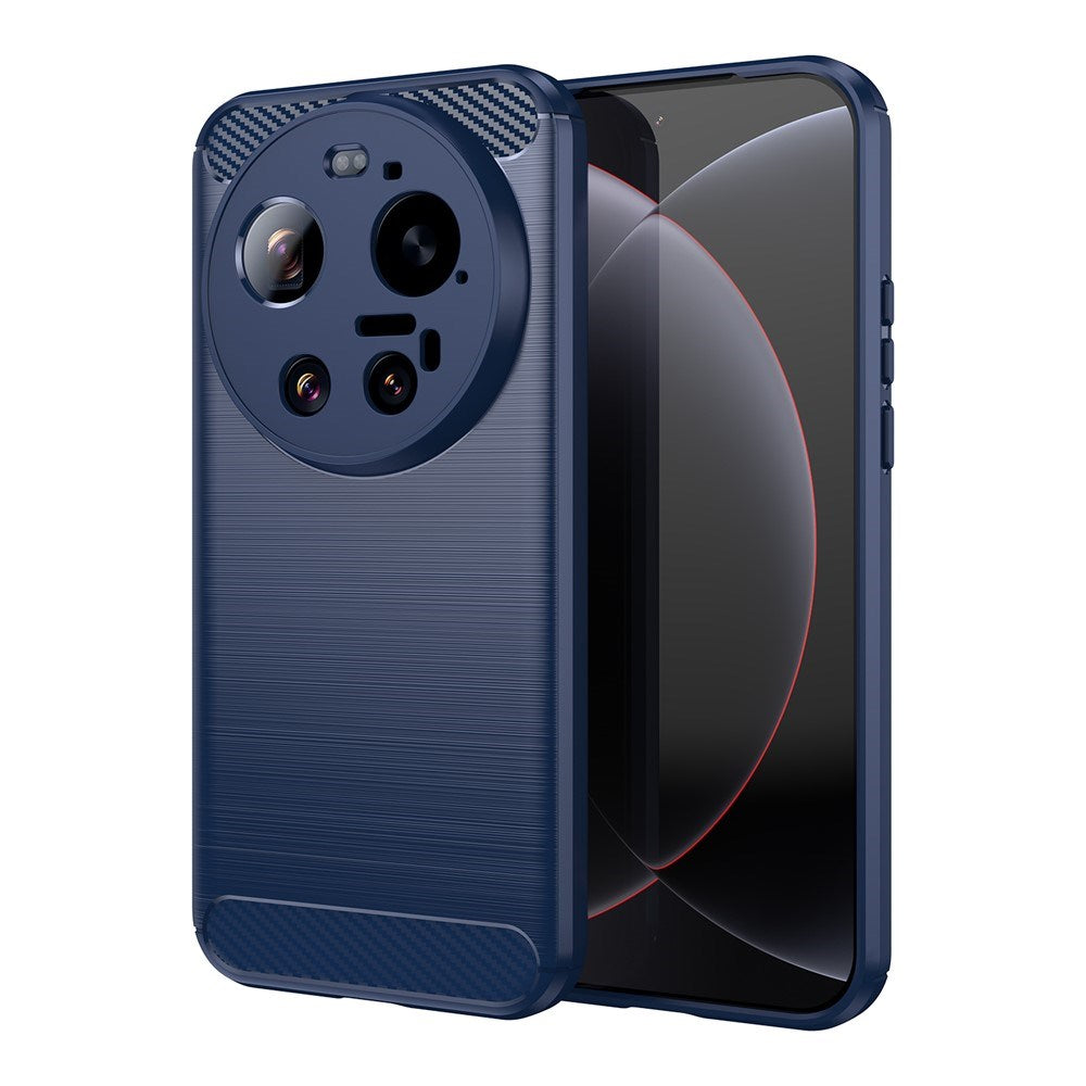 Xiaomi 17 Ultra EIDERWOOD Brushed Carbon Case - Blue