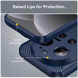 Xiaomi 17 Ultra EIDERWOOD Brushed Carbon Case - Blue