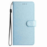 Xiaomi Redmi Note 15 (5G) / Poco M8 (5G) EIDERWOOD Faux Leather Flip Case with Strap – Blue