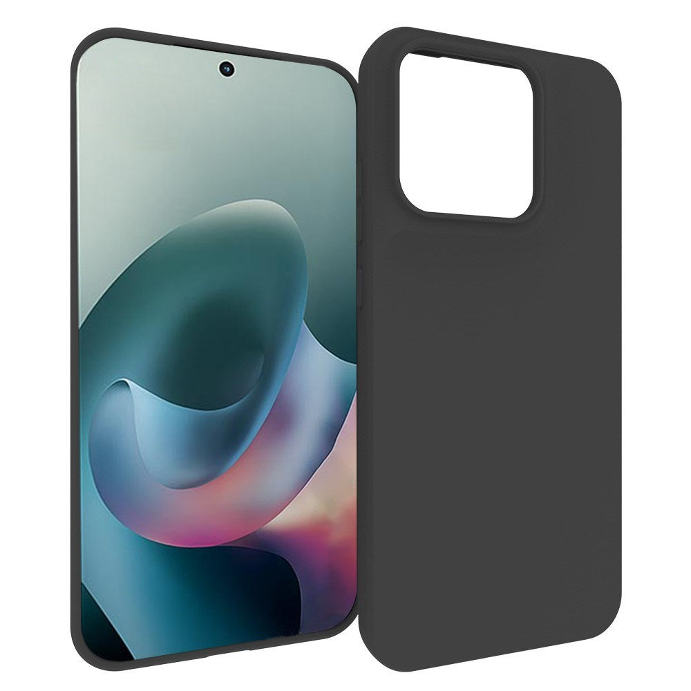 Motorola Moto G77 / G67 EIDERWOOD Matte Flexible Plastic Case - Black
