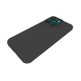 Motorola Moto G77 / G67 EIDERWOOD Matte Flexible Plastic Case - Black