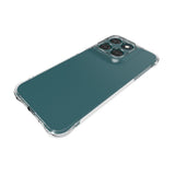Motorola Moto G77 / G67 EIDERWOOD Flexible Plastic Case with Reinforced Corners - Transparent