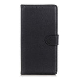 Motorola Edge 70 Fusion EIDERWOOD Faux Leather Flip Case with Card Holder & Stand Function – Black