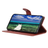 Motorola Edge 70 Fusion EIDERWOOD Faux Leather Flip Case with Card Holder & Stand Function – Brown