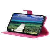 Motorola Edge 70 Fusion EIDERWOOD Faux Leather Flip Case with Card Holder & Stand Function – Pink