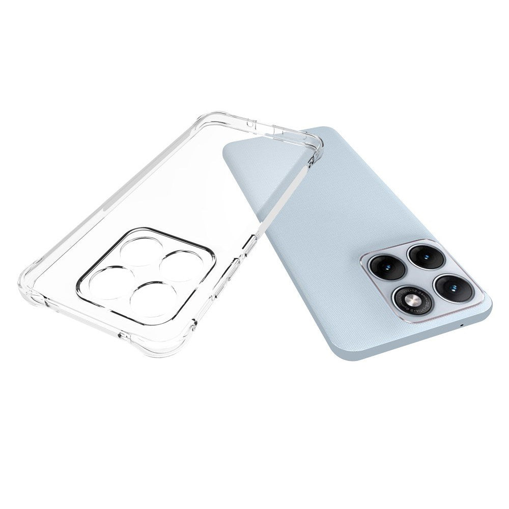 Motorola Edge 70 Fusion EIDERWOOD Anti-Slip Flexible Plastic Case - Transparent