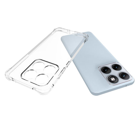 Motorola Edge 70 Fusion EIDERWOOD Flexible Plastic Case with Reinforced Corners - Transparent