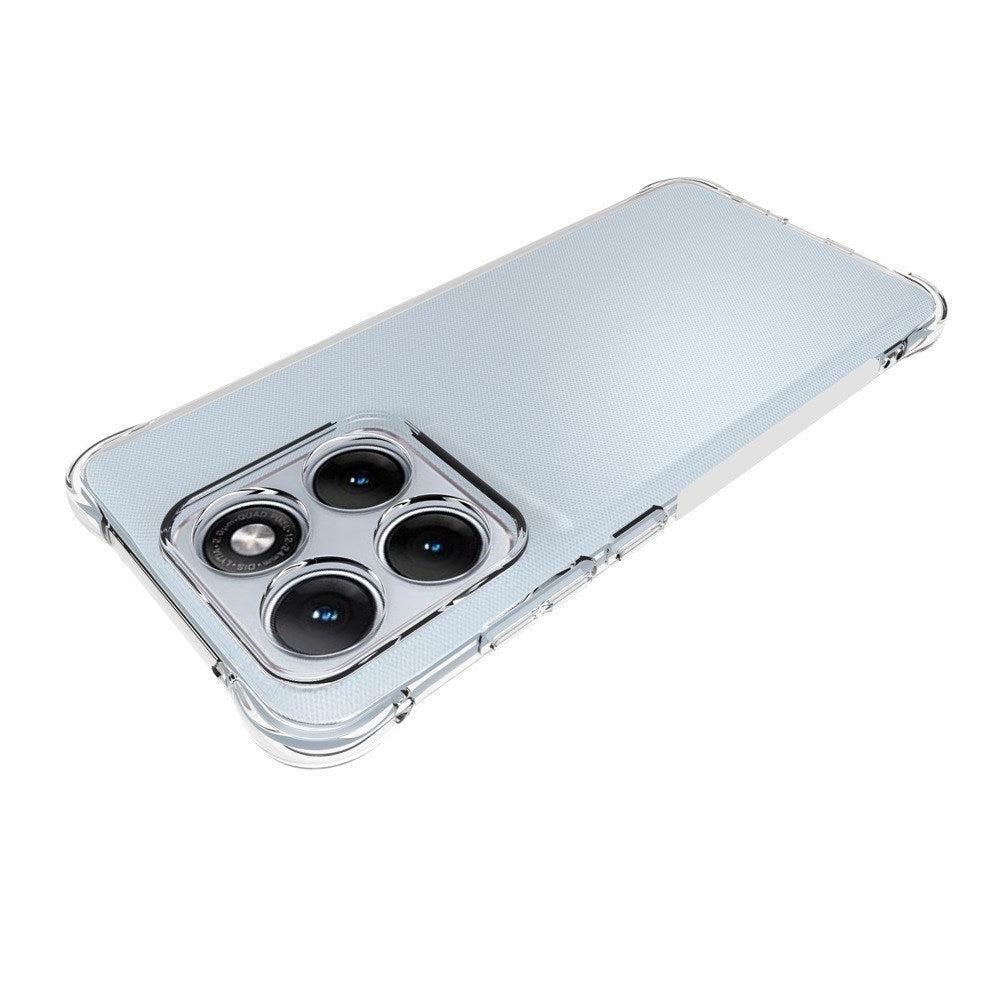 Motorola Edge 70 Fusion EIDERWOOD Flexible Plastic Case with Reinforced Corners - Transparent