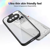 Nothing Phone (4a) Hybrid Mobile Case - Transparent / Black