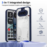 Nothing Phone (4a) Hybrid Mobile Case - Transparent / Blue
