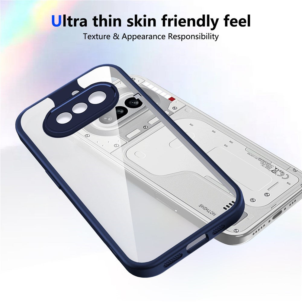 Nothing Phone (4a) Hybrid Mobile Case - Transparent / Blue