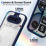 Nothing Phone (4a) Hybrid Mobile Case - Transparent / Blue