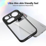 Nothing Phone (4a) Pro Hybrid Mobile Case - Transparent / Black