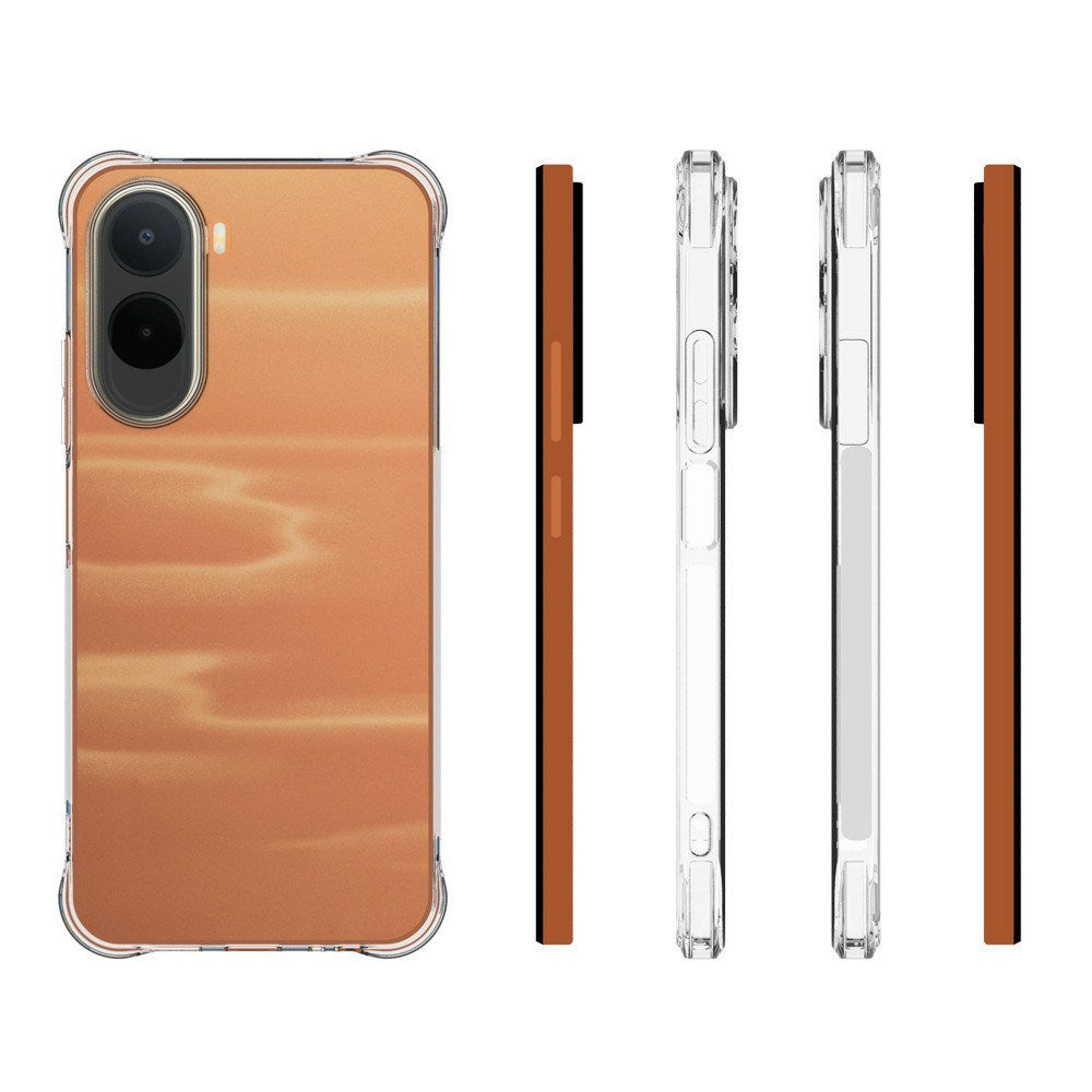 Xiaomi Redmi A7 Pro EIDERWOOD Flexible Plastic Case with Shock-Absorbing Corners - Transparent