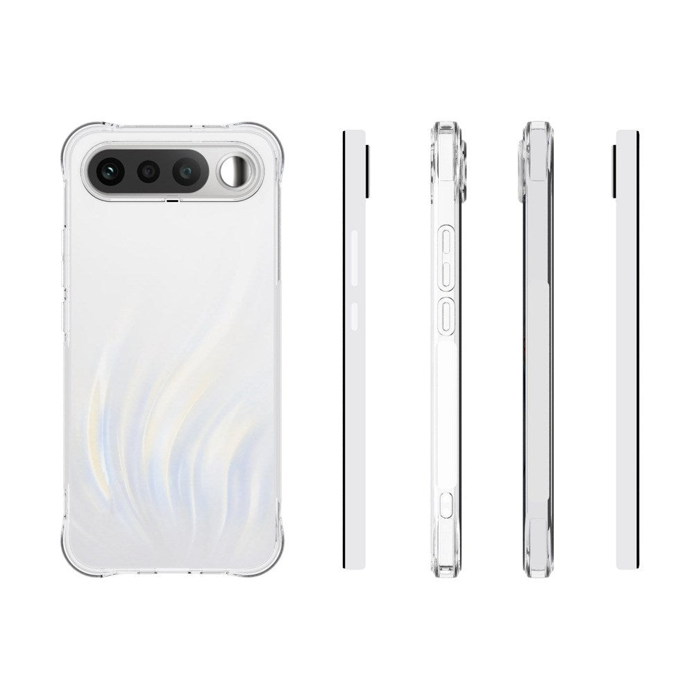 Realme 16 WANLONFENG Flexible Plastic Case with Reinforced Corners - Transparent