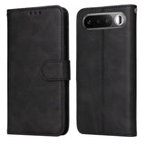 Realme 16 EIDERWOOD Faux Leather Flip Case with Strap - Black