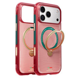 iPhone 17 Pro TORRAS Ostand Q3 Air Case with 360° Kickstand - MagSafe Compatible - Wave of Passion