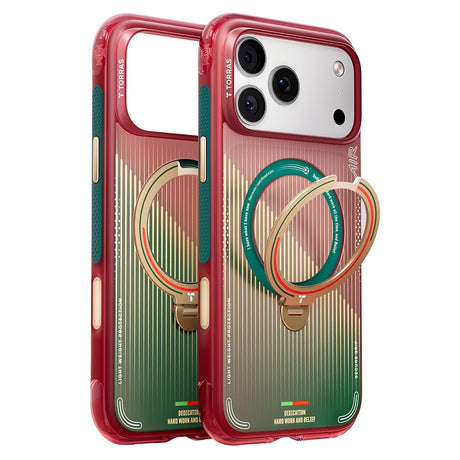 iPhone 17 Pro TORRAS Ostand Q3 Air Case with 360° Kickstand - MagSafe Compatible - Glory Slash