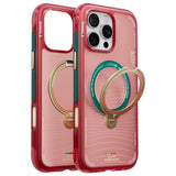 iPhone 16 Pro TORRAS Ostand Q3 Air Case with 360° Kickstand - MagSafe Compatible - Wave of Passion