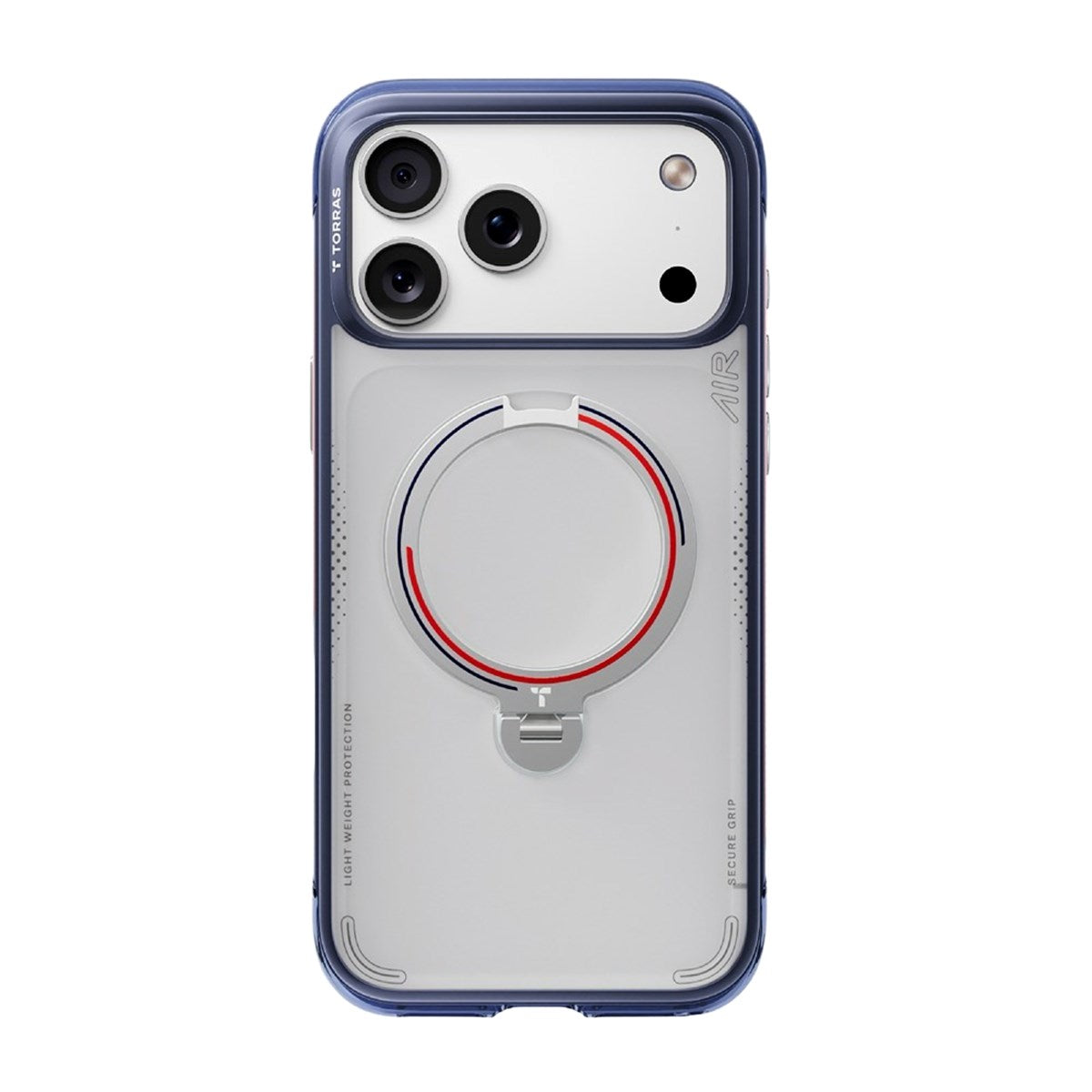 iPhone 17 Pro TORRAS Ostand Q3 Air Case with 360° Kickstand - MagSafe Compatible - UK Lion