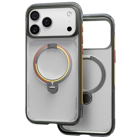 iPhone 17 Pro TORRAS Ostand Q3 Air Case with 360° Kickstand - MagSafe Compatible - Germay Iron