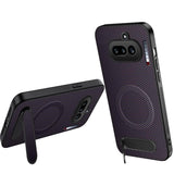 Nothing Phone (4a) EIDERWOOD Hybrid Case with Kickstand - Purple
