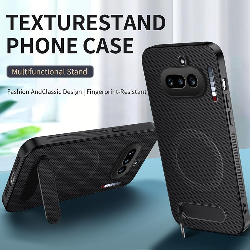 Nothing Phone (4a) EIDERWOOD Hybrid Case with Kickstand - Purple