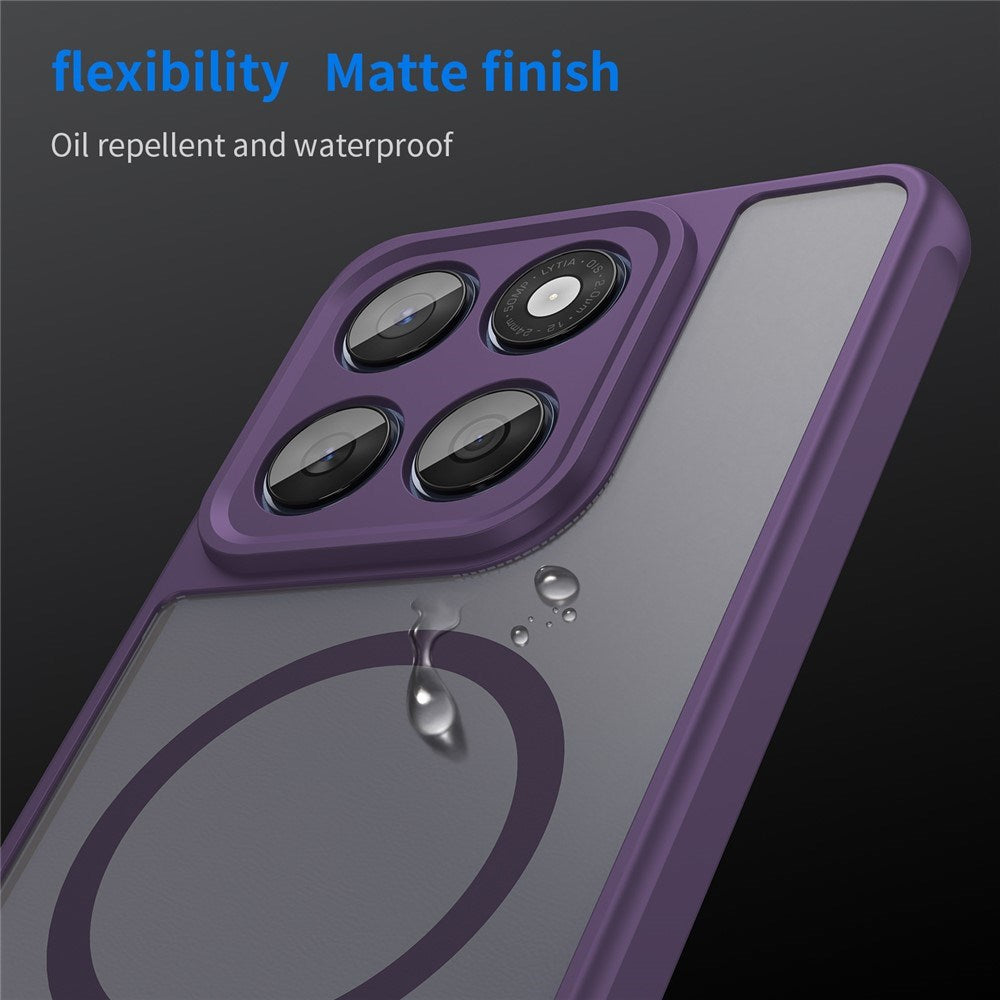 Motorola Moto G77 / G67 EIDERWOOD Hybrid Plastic Case - MagSafe Compatible - Purple