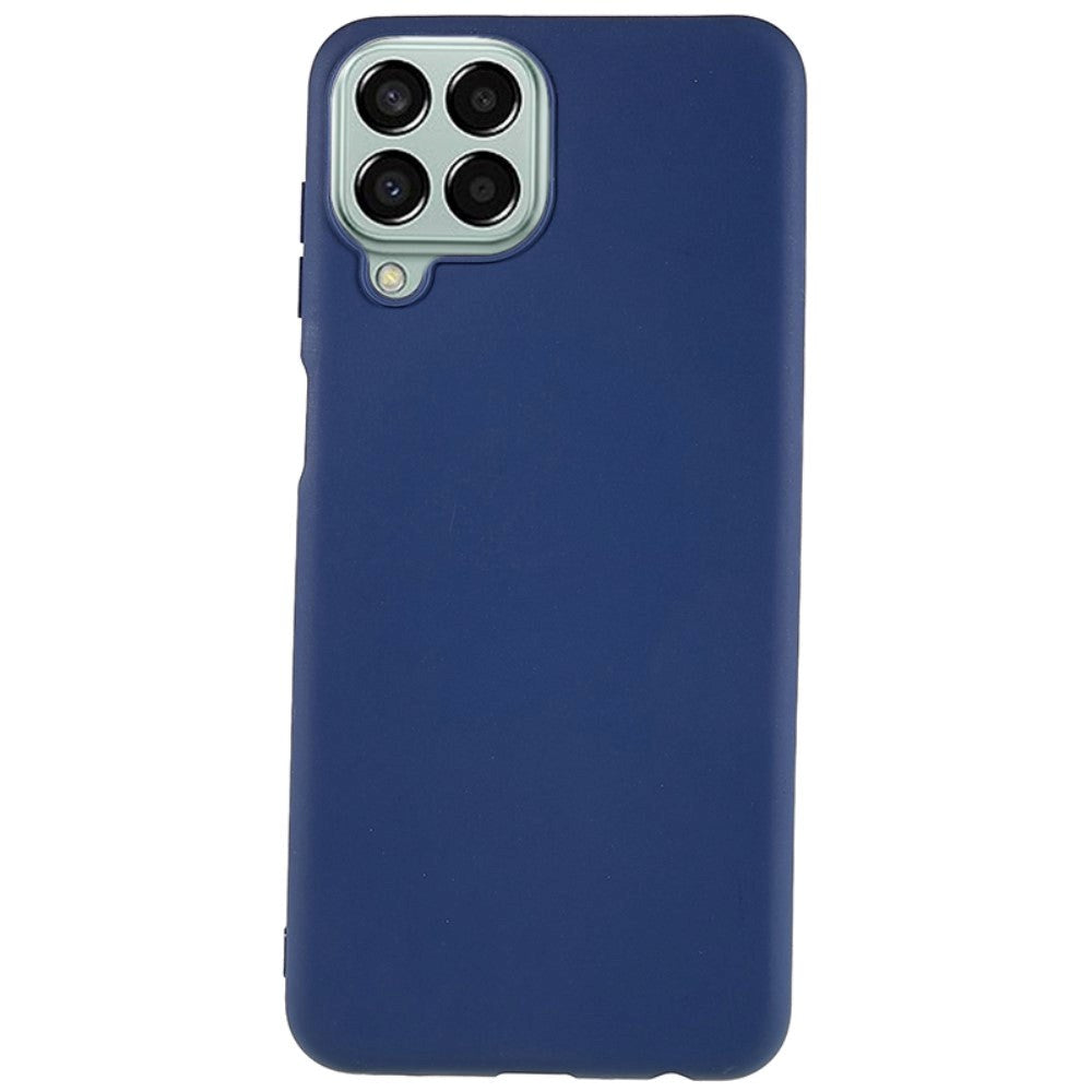 Samsung Galaxy M33 Matte Flexible TPU Plastic Case - Blue