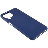 Samsung Galaxy M33 Matte Flexible TPU Plastic Case - Blue