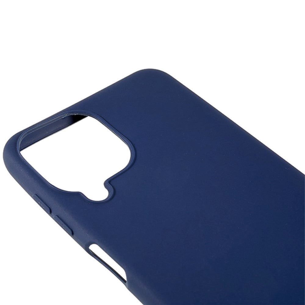 Samsung Galaxy M33 Matte Flexible TPU Plastic Case - Blue