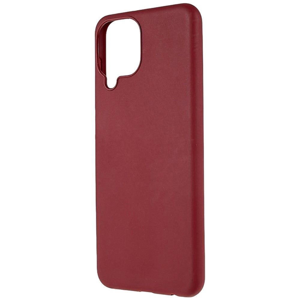 Samsung Galaxy M33 Matte Flexible TPU Plastic Case - Red