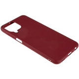 Samsung Galaxy M33 Matte Flexible TPU Plastic Case - Red