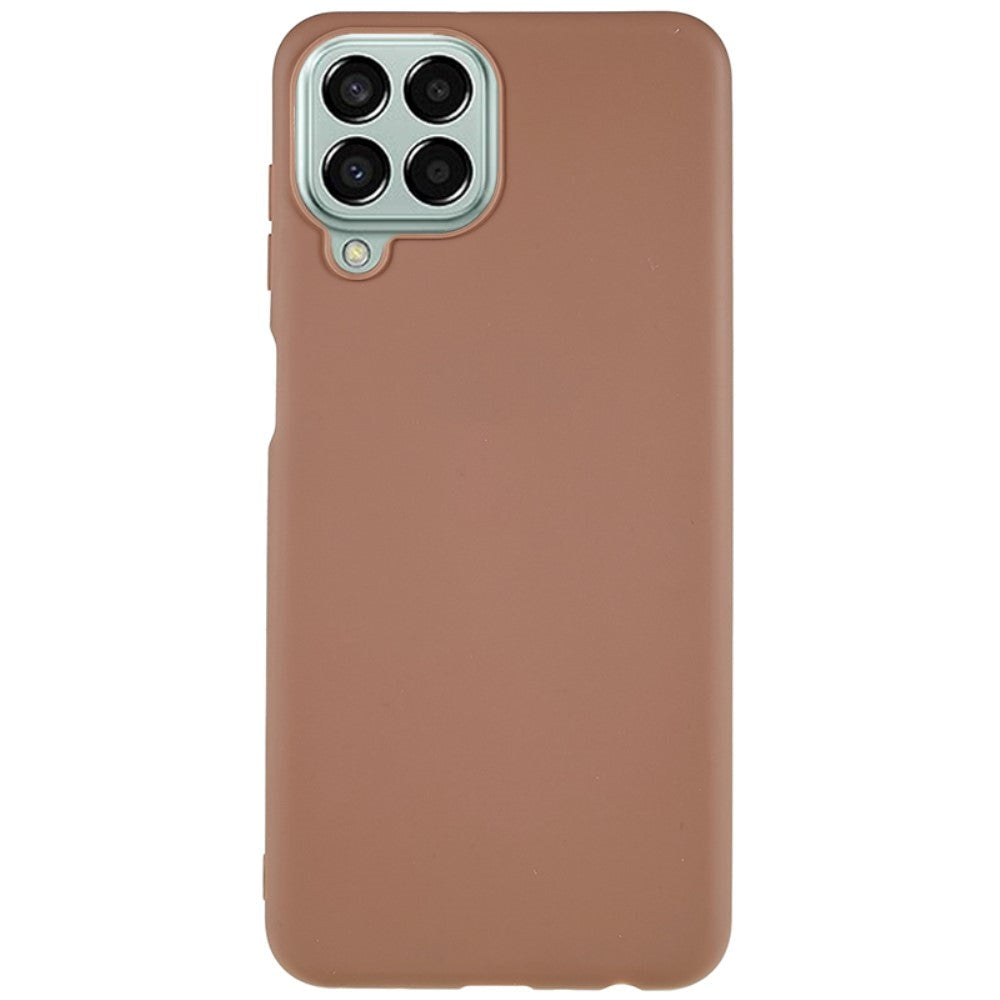 Samsung Galaxy M33 Matte Flexible TPU Plastic Case - Brown