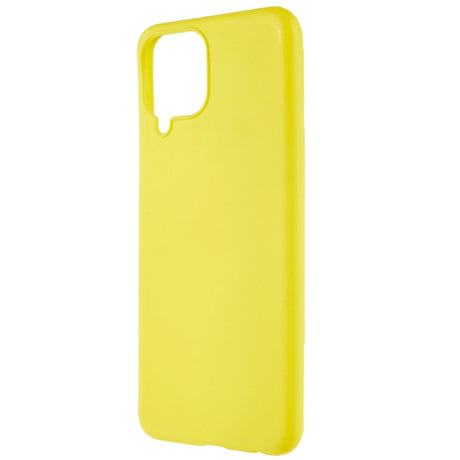 Samsung Galaxy M33 Matte Flexible TPU Plastic Case - Yellow