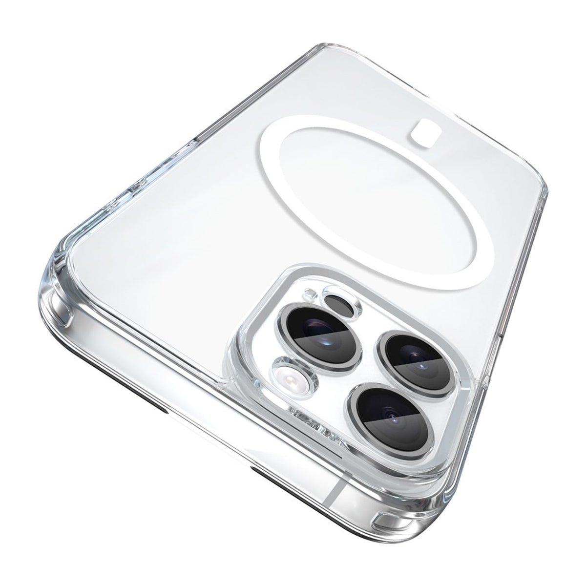 iPhone 15 Pro Max EIDERWOOD Hybrid Plastic Case - MagSafe Compatible - Transparent