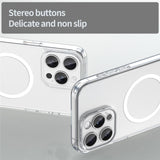 iPhone 15 Pro Max EIDERWOOD Hybrid Plastic Case - MagSafe Compatible - Transparent