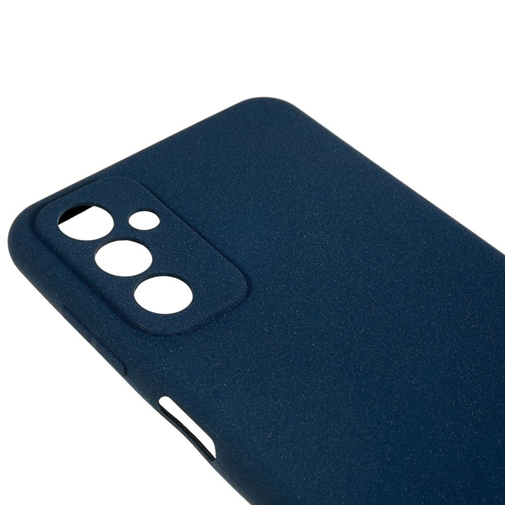 Samsung Galaxy M13 Matte Flexible Plastic Case - Blue