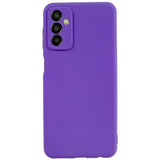 Samsung Galaxy M13 Matte Flexible Plastic Case - Purple